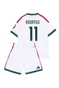 Real Madrid Rodrygo Goes #11 Babyklær Hjemme Fotballdrakt til barn 2026-27 Korte ermer (+ Korte bukser)